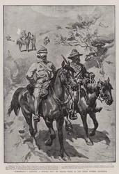 Blindfolded, Carrying a Message from Sir George White to the Enemy Outside Ladysmith